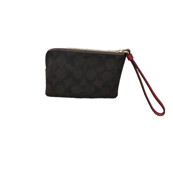 NWT Coach Leather Portfolio Wristlet - Picture 5 of 14